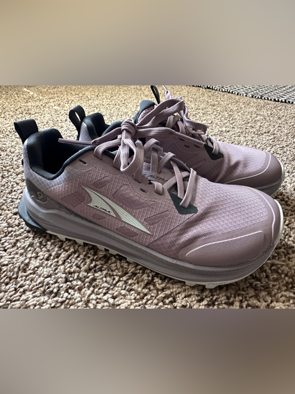 Altra Lone Peak 9 Trail Running Shoe Women’s size 6.5 Purple Lavender
